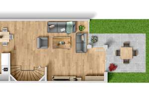 Modernes Reihenhaus in ruhiger Lage / Garage / Terrasse / Einbauküche uvm. – Die vollständige Adresse der Immobilie erhältst du vom Anbieter., 72760 Reutlingen-Mitte, Reutlingen – Vorschaubild 3