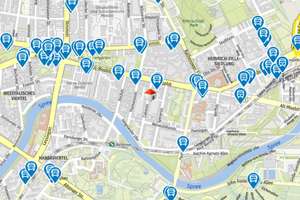 SONNIGE  1 ZIMMERWOHNUNG NAHE SPREE UND HAUPTBAHNHOF++PARKETT++ EINBAUKÜCHE++AUFZUG – Calvinstrasse 28, 10557 Moabit, Berlin – Vorschaubild 18