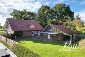 +++ Erstklassig gepflegt - toller Garten - Garage/Werkstatt - idyllische Randlage von Augustfehn +++ – Die vollständige Adresse der Immobilie erhältst du vom Anbieter., 26689 Apen – Vorschaubild 2