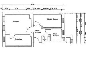 2-Raum Wohnung • in Chemnitz - Bernsdorf • Bad mit Fenster & Wanne • neu renoviert • in Uni-Nähe – Die vollständige Adresse der Immobilie erhältst du vom Anbieter., 9126 Bernsdorf, Chemnitz – Vorschaubild 3