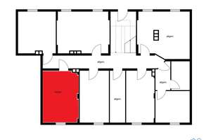 Altbautraum mit 110m² im DG, frisch renoviert, 4-Zimmer, mit neuer EBK und Gartennutzung – Schwartauer Allee 121, 23554 Sankt Lorenz Nord, Lübeck – Vorschaubild 9