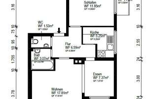 Sofort frei: Schicke 2,5 Zimmer-Wohnung mit ca.58qm in Stuttgart-Kaltental – Belchenstr. 24, 70569 Kaltental, Stuttgart – Vorschaubild 9