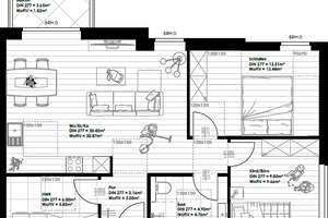 Hochwertige 3-Zimmer-Neubauwohnung | KfW-förderfähig für Eigennutzer & Kapitalanleger – 26135 Drielaker Moor, Oldenburg (Oldenburg) – Vorschaubild 5