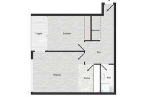 2-Zimmer-Wohnung mit unverbaubarem Weitblick über Lankwitz – Verkauf mit Wohnungsrecht – Die vollständige Adresse der Immobilie erhältst du vom Anbieter., 12247 Lankwitz, Berlin – Vorschaubild 12