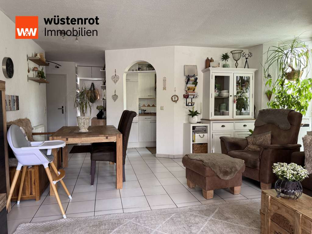 Immobilie in Neckartailfingen - Wohlfühlen garantiert!  
3-Zimmer-Wohnung mit Garten in ruhiger Wohnlage. - Bild 2