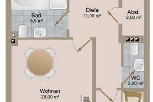 September 2026: 3-Zimmer-Wohnung mit Tiefgaragenstellplatz und Terrasse in Bramfeld! – Die vollständige Adresse der Immobilie erhältst du vom Anbieter., 22175 Bramfeld, Hamburg – Vorschaubild 13