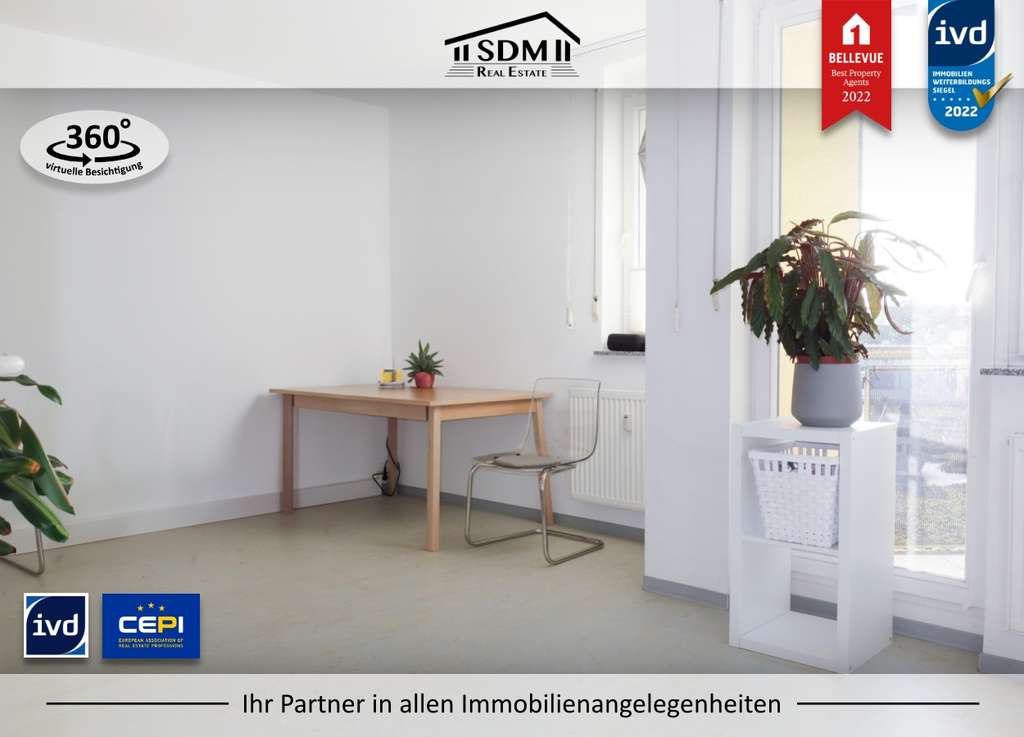 POTENTIAL: 1-Zimmer-Apartment in Ludwigshafen