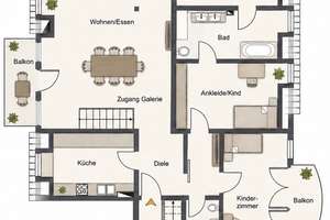 Exklusive Dachgeschoss-Mais.-Wohnung mit Galerie in ruhiger Lage von München Ludwigsvorstadt – Die vollständige Adresse der Immobilie erhältst du vom Anbieter., 80337 Am alten südlichen Friedhof, München – Vorschaubild 21