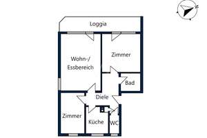 Stilvoll renoviert & sofort verfügbar – Ihre neue 3-Zimmer-Wohnung – Die vollständige Adresse der Immobilie erhältst du vom Anbieter., 53229 Holzlar, Bonn – Vorschaubild 14