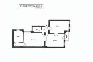 3-Zimmer Altbauwohnung mit Balkon in Charlottenburg – Philippistraße 8, 14059 Charlottenburg, Berlin – Vorschaubild 10