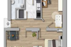 Gemütliche 3-Zimmer-Wohnung im Erdgeschoss mit Balkon! – Otto-Richter-Straße 10, 39116 Sudenburg, Magdeburg – Vorschaubild 13