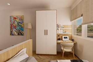 Möbliertes 1-Zimmer-Apartment in Stuttgart-Hedelfingen - frisch renoviert & clever geschnitten – Gärtnerstraße 16, 70329 Hedelfingen (Ortsteil), Stuttgart – Vorschaubild 4