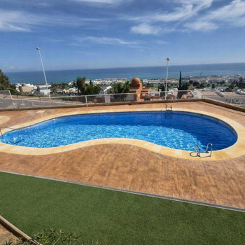 WOHNUNG GOLF MEER 2 Schlafz., Aussicht und Touristenlizenz in Mojácar