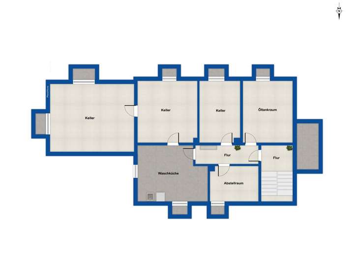 Grundriss - Kellergeschoss