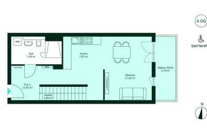 Maisonettewohnung mit Balkon und Dachterrasse sowie zwei Bädern – Lilli-Marx-Straße 2, 40597 Benrath, Düsseldorf – Vorschaubild 11