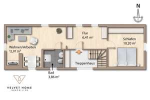 Erstbezug – große 4,5 ZKB Whg mit 2 Wohnebenen, Balkon & Garage in ruhiger Lage von Augsburg – Die vollständige Adresse der Immobilie erhältst du vom Anbieter., 86165 Lechhausen-Ost, Augsburg – Vorschaubild 15