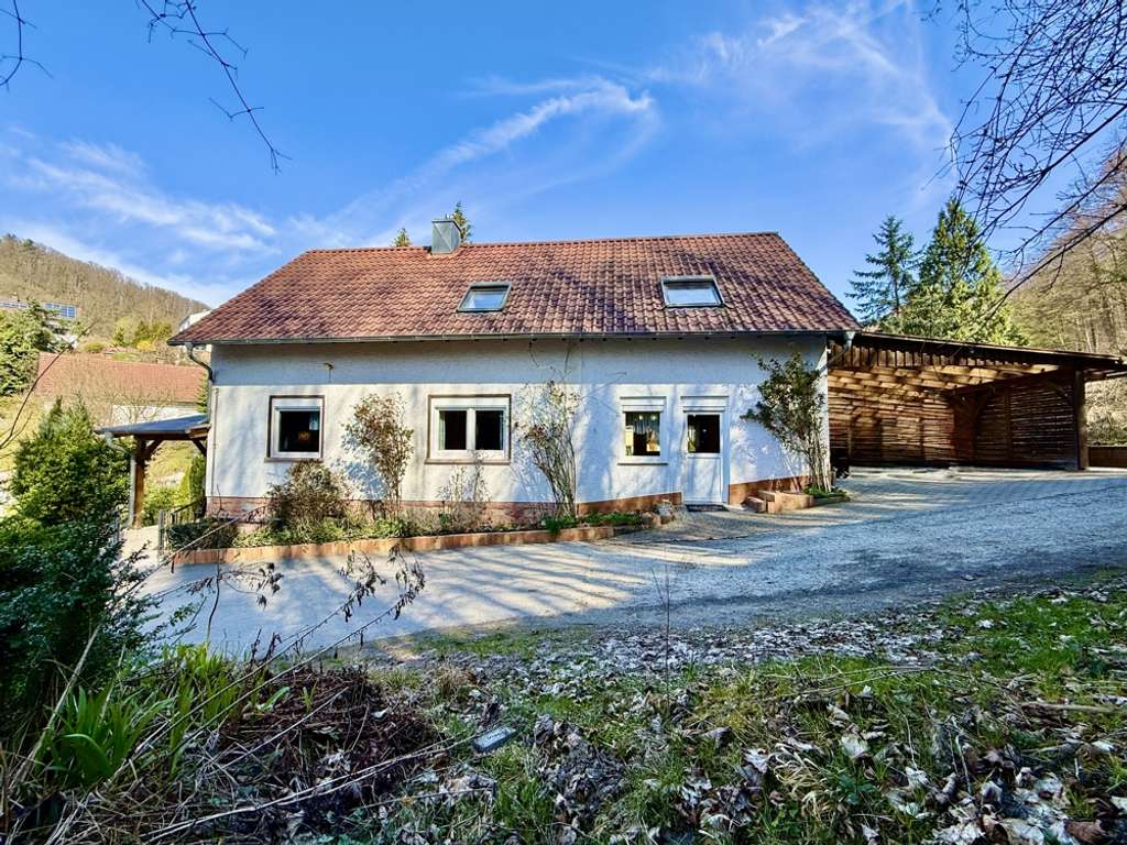 Immobilie in Laudenbach - +++ Freistehendes Zweifamilienhaus in Laudenbach +++ - Bild 1