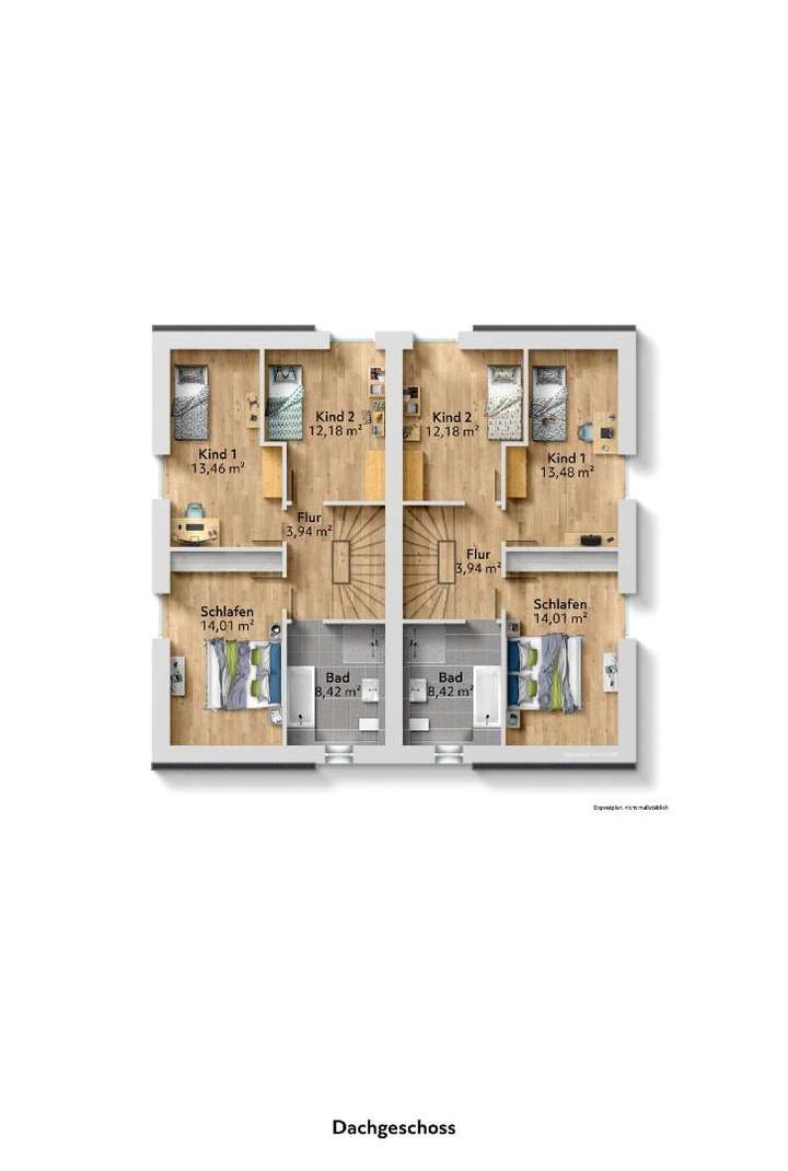 Grundriss: Dachgeschoss