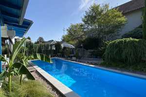 Sommer, Sonne, Pool - Freistehendes EFH mit Urlaubsfeeling im eigenen Garten – Am Kirchberg 5, 79588 Lörrach (Kreis) – Vorschaubild 3