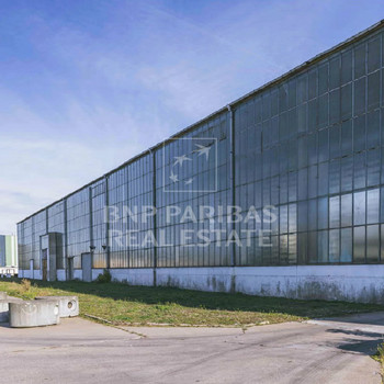 Lagerhallen im Magdeburger Norden