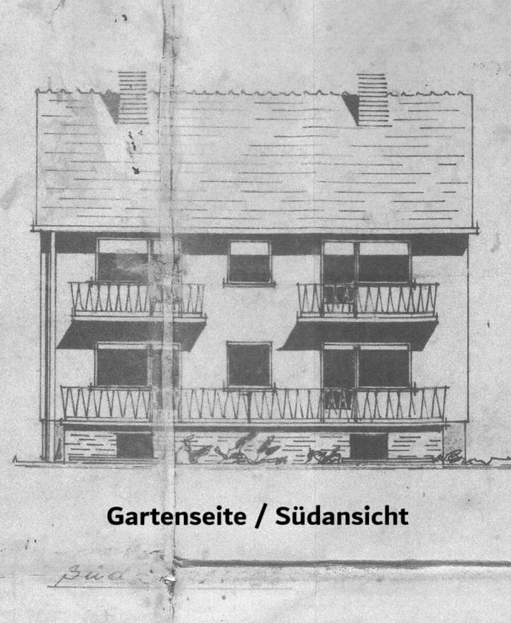 Gartenseite Ansicht