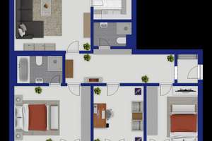 Hausgefühl trifft Rheinlage – exklusive Terrassenwohnung mit außergewöhnlichem Freiraum – Die vollständige Adresse der Immobilie erhältst du vom Anbieter., 53225 Beuel-Mitte, Bonn – Vorschaubild 7