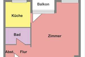 Gemütliche, möblierte 1-Zimmer Wohnung im 4. OG mit Balkon in Berlin-Tiergarten – Paulstraße 36, 10557 Moabit, Berlin – Vorschaubild 2