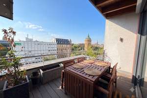 High-Class-Wohnen am Wasserturm: Exklusive Loft-Maisonette mit Panoramablick!