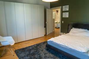 Ein ganzes Stockwerk im Kulturdenkmal:6 Zimmer, 150m²,  über 3m Deckenhöhe, Stellplatz, Ofen, Balkon – 70180 Lehen, Stuttgart – Vorschaubild 31