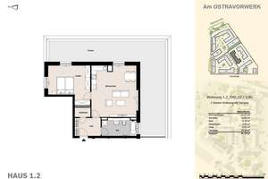 **Erstbezug** 2-Raum-Wohnung mit großer Dachterrasse in Dresden-Friedrichstadt – Friedrichstraße  60, 1067 Friedrichstadt, Dresden – Vorschaubild 9
