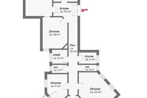Zu Hause. Zwischen Laeiszhalle und Alster. – Die vollständige Adresse der Immobilie erhältst du vom Anbieter., 20355 Neustadt, Hamburg – Vorschaubild 8