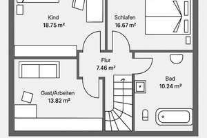 Einziehen und wohlfühlen: modernes Familienhaus mit großem Grundstück in ruhiger Lage – Die vollständige Adresse der Immobilie erhältst du vom Anbieter., 15837 Baruth/Mark – Vorschaubild 16