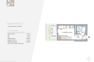 Zentrales Neubauapartment für Studierende & Azubis – Strom & Internet inbegriffen WE 3