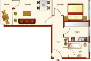 Modernisierte (2-Zi.) Traumwohnung in begehrter Lage von Sieglitzhof – Im Heuschlag 25, 91054 Sieglitzhof, Erlangen – Vorschaubild 8