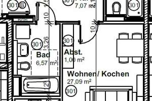 Moderne 3-Zimmer-Wohnung mit Terrasse, Gartenanteil & 2 Tiefgaragenstellplätzen – Glonner Straße 9b, 85640 Putzbrunn – Vorschaubild 7