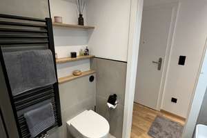Frisch renoviert, vollständig und hochwertig eingerichtet: 1-Zimmer-Apartment am Olympiapark – Lerchenauer Straße 12, 80809 Am Luitpoldpark, München – Vorschaubild 9