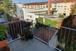 Rennweg: Toll sanierte 2-Zimmer- DG-Wohnung mit riesigem Balkon  – Werderstr. 21, 90489 Wöhrd, Nürnberg – Vorschaubild 7