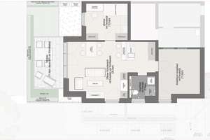 Businessappartement in Toplage, möbliert, Erstbezug, 2-Zi.Einlieger-Terrassenwohnung mit Abstellraum – Zu den Tannen 20b, 70563 Rosental, Stuttgart – Vorschaubild 24