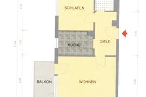 Gepflegte 2-Zimmer-Wohnung in Frankfurt-Hausen – 60488 Hausen, Frankfurt am Main – Vorschaubild 8
