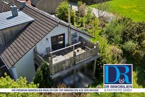 Idyllisch gelegene 3-Zi-DG-WHG mit großem Balkon und Garten in Rennertshofen