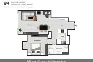 Attraktive, modern sanierte 2-Zimmer-Wohnung mit hochwertiger Ausstattung und solider Kapitalanlageo – Die vollständige Adresse der Immobilie erhältst du vom Anbieter., 90439 St. Leonhard, Nürnberg – Vorschaubild 10