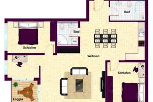 helle & komfortable 100qm Wohnung mit EBK zu vermieten – 26188 Edewecht – Vorschaubild 15