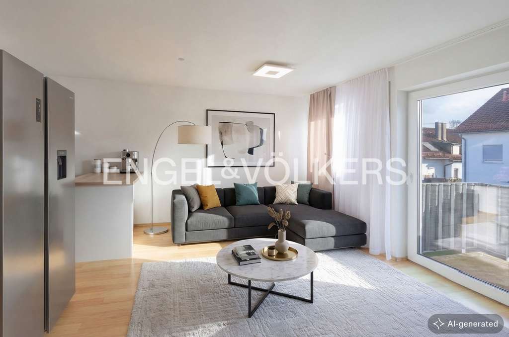 Immobilie in Olching - Perfekt geschnittene 2-Zimmer Wohnung in zentraler-ruhiger Lage - Bild 1