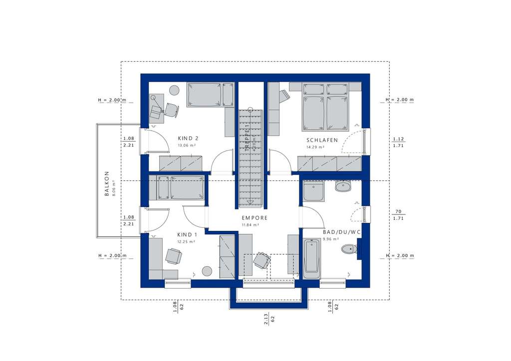 Immobilie in Mühlingen - Entspannt bauen, entspannt Leben - sichern sie sich jetzt Fördermittel und unsere Festpreisgarantie  - Bild 2