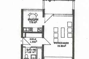 Schöne 1 Zimmer Wohnung Zentral gelegen
