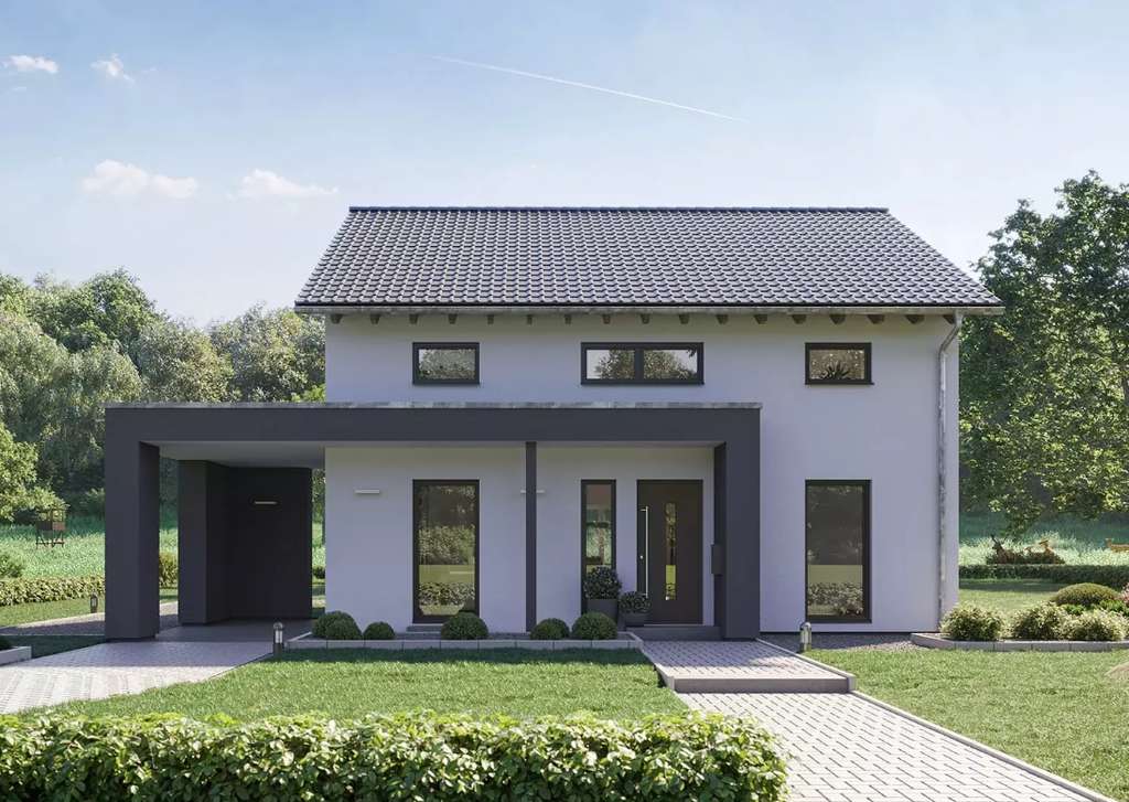 Immobilie in Höhenkirchen-Siegertsbrunn - Einfamilienhaus mit freiem Blick in die Natur - Bild 1