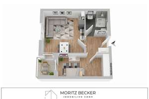 Laatzen: Barrierefreie, vermietete Wohnung in guter Lage! – Die vollständige Adresse der Immobilie erhältst du vom Anbieter., 30880 Laatzen – Vorschaubild 2