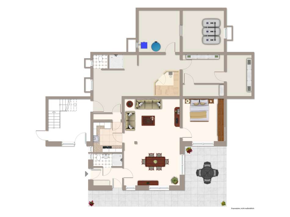 Keller + Einliegerwohnung