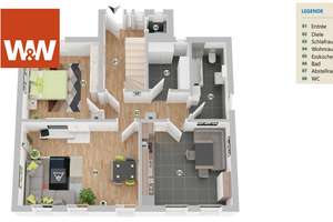 Ideal für Handwerker! Hier erwartet Sie ein 2-Familienhaus mit Garage auf einem großzügigen Grundstü – Hasseler Weg 16, 45701 Herten – Vorschaubild 6