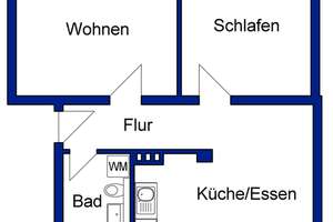 Citynah u. stilvoll: 2 Zimmer mit Einbauküche und Design‑Bodenbelag – Die vollständige Adresse der Immobilie erhältst du vom Anbieter., 38446 Hellwinkel, Wolfsburg – Vorschaubild 4
